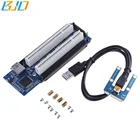 Mini PCI-E to Double 2port PCI converter Card with USB 3.0 cable