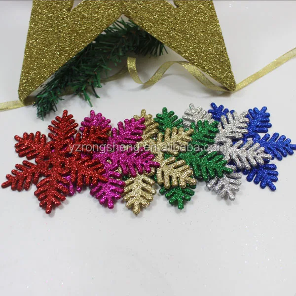 christmas tree metal snowflake ornament