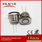 19mm short body momentary ring LED push button switch