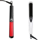 Top selling products global keratin hair straightening irons lcd 470F pro titanium ceramic hair straightener flat iron
