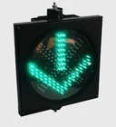 Manufacturers direct solar LED red fork green road barricade light traffic signal warning light