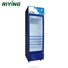 Commercial Glass Door Drinks Display Showcase Chiller Cooler Fridge Refrigerator for Supermarket Retail Store