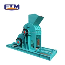 High efficiency double rotor two stage hammer crusher for wet material