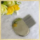 pet accessory doog stainless steel lice comb