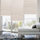 Beautiful pattern blackout painting fabric roller blinds
