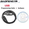 Original BAOFENG USB Programming Cable for BAOFENG UV-5R UV-3R+ 888S Two way Radio With Software Driver CD