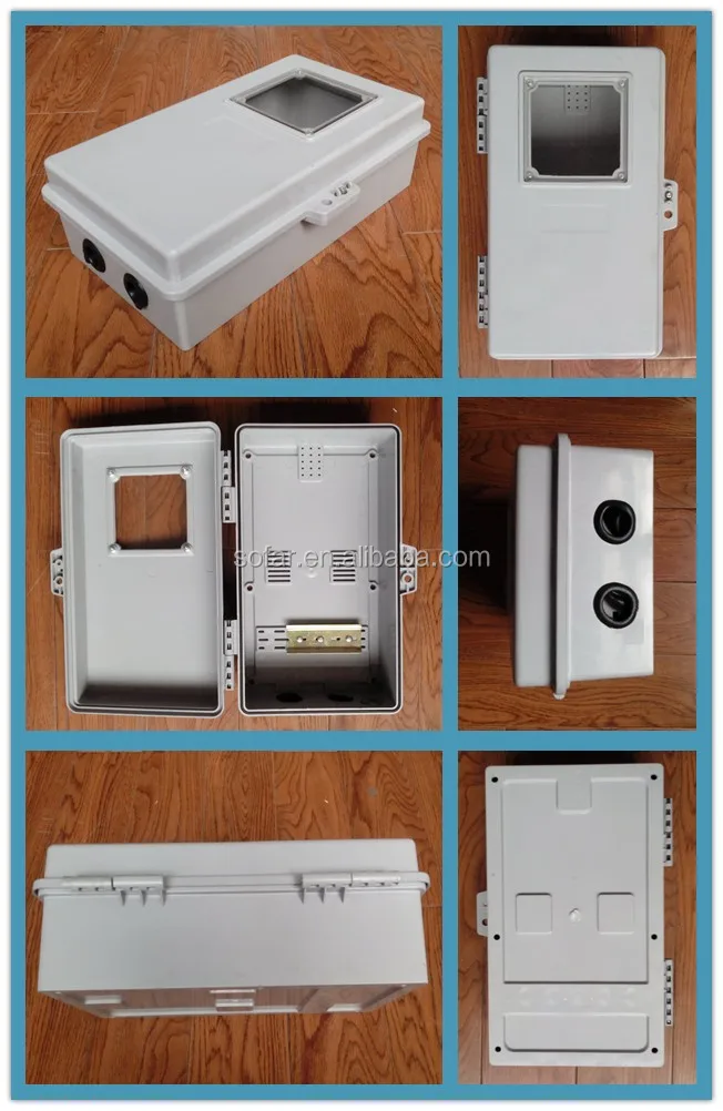 ABS and Poly carbonate Plastic Single Phase Electric Meter Box