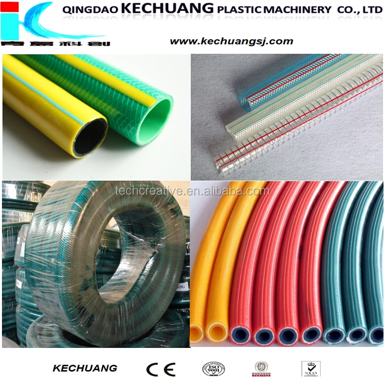 Pvc Fiber Reinforced Hose Extrusion Line Plastic Machine Pvc Garden