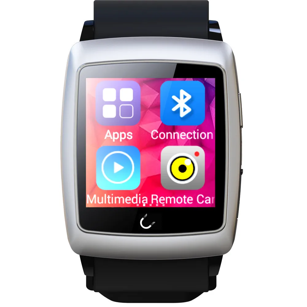 Newest U18 Android 4.4 Dual core MTK6571 Smart Watches Bluetooth WIFI GPS Pedometer Sleep Monitoring Compass watch