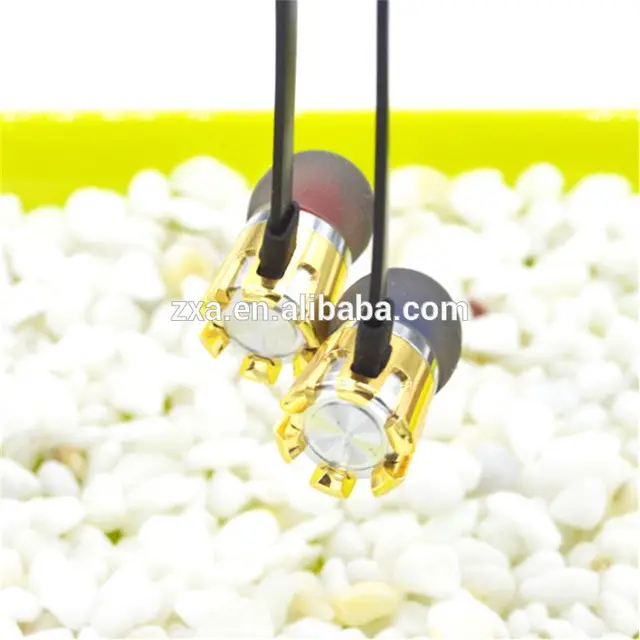 ZX-EP-888 Music share in ear headset With 1.2m flat cable shenzhen factory