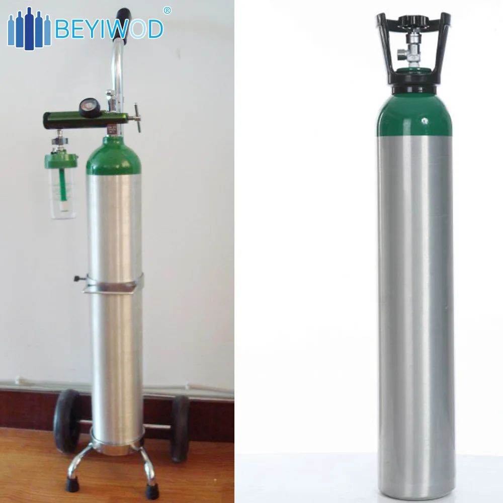 China Supplier Oxygen Use Small Portable Aluminum Medical Oxygen