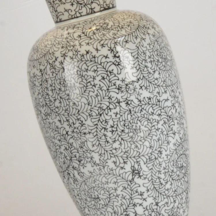 New Arrival Chinese ceramic traditional ceramic table lamps for bedroom