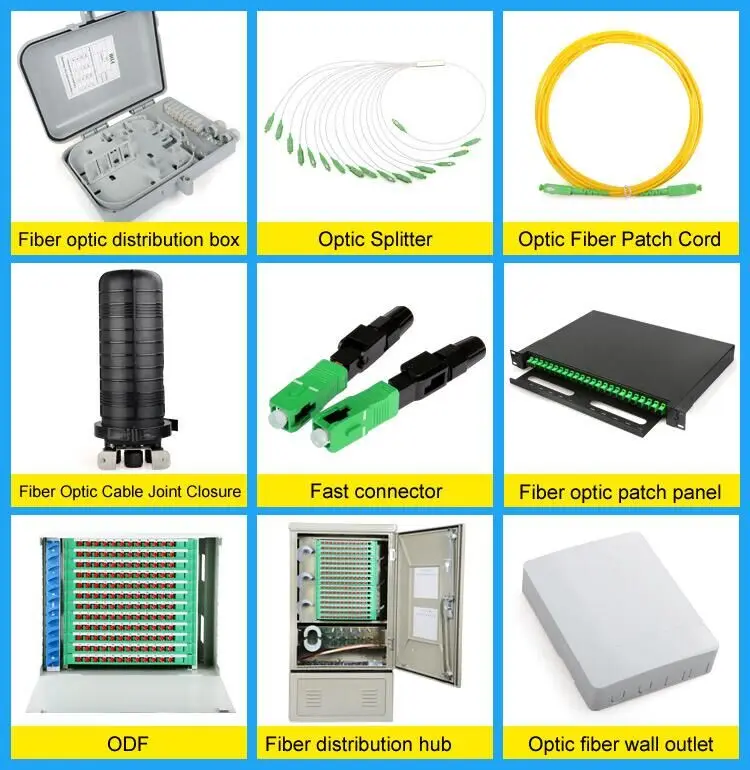 FTTH SC APC UPC esc250d assembly fast single mode fiber optic fast connector