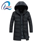 Wholesale online shopping popular breathable plain dyed thick cotton long coat men