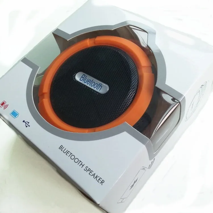 Hot sale Waterproof Bluetooth speaker Music Player/Gifts Gadget/outdoor wireless shower Speaker C6 - ANKUX.COM