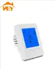 air temperature thermostat CE RoHS Floor Heating Room Thermostat with weekly mode WiFi built-in sensor Children lock Data m