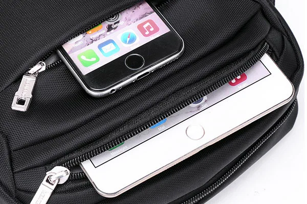 Top selling single strap crossbody bag business nylon shoulder bag men messenger