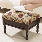 storage footstool padded footrest with storage sofa footstool leg rest foot stool wood foot rest