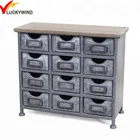 Mini Metal Cabinet Antique Decoration Industrial Vintage Furniture