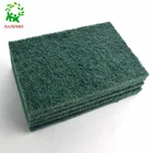 eco friendly best sell nylon kitchen cleaning polyester green scouring pad scrubbers