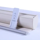 Electric motorized google alexa wifi control 12v motor sun and blackout double blind roller window blinds