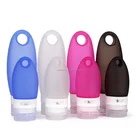 Travel Wash suit cosmetic emulsion empty bottle 37ml/98ml silicon tape hole bottle