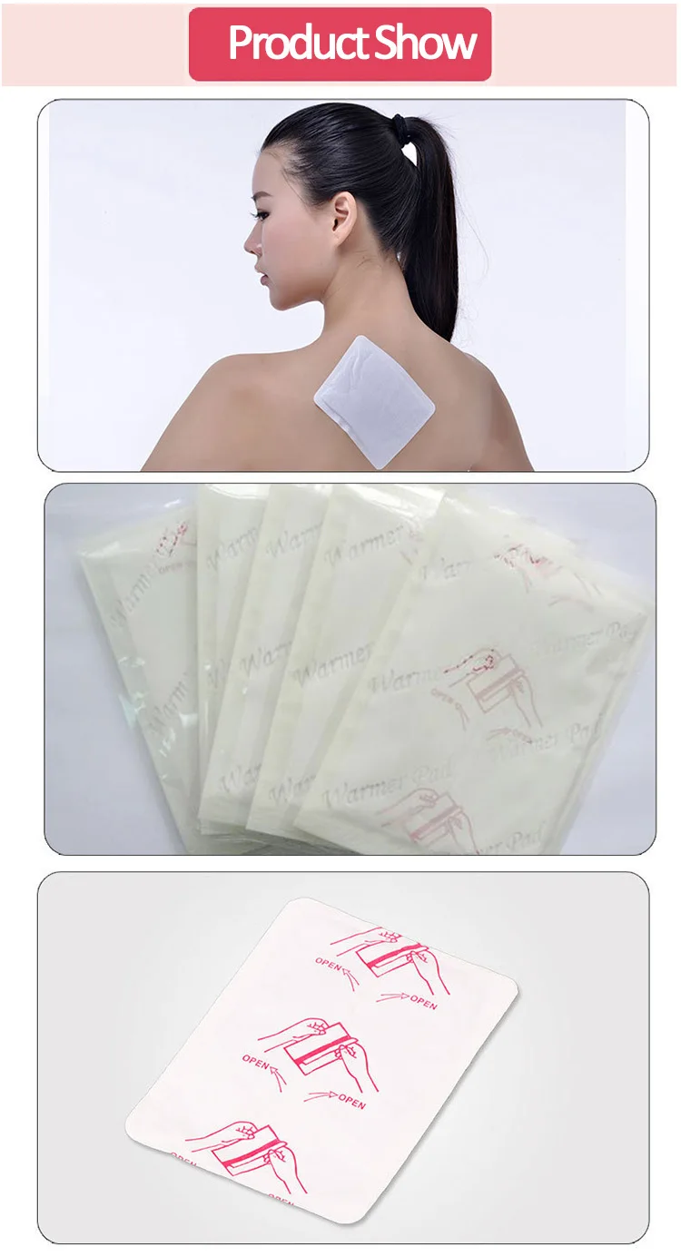 disposable instant magic medical menstrual full body warmer heat patch/heating warm womb hot pad for winter 6