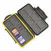 Memory Card Storage Case fits 12 SD cards and 12 MSD cards