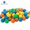 Factory directly high quality smooth surface colored eva foam ball with hole eva foam antenna ball for toy