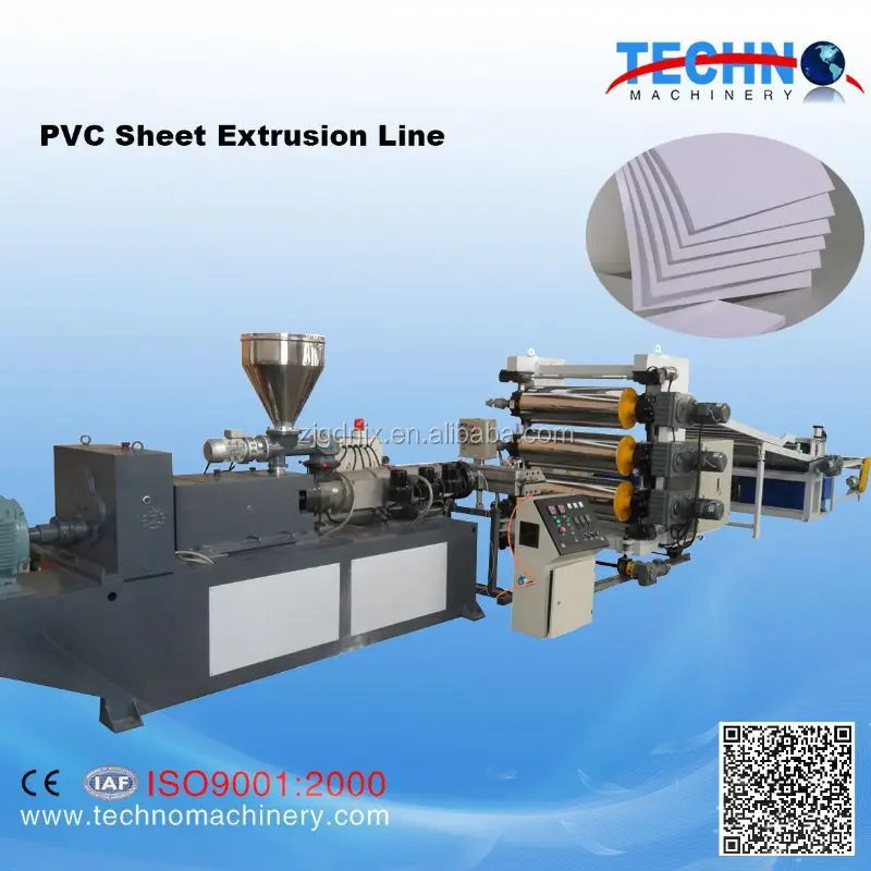 Plastic Sheet Extrusion Line For Pvc Sheet Manufacturing Process Buy