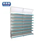 2018Single-sided Supermarket Shelf Store Display Equipment Metal Gondola Storage Rack System