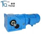 K77-Y100M4-2.2-35.2-M1 helical bevel geared motor gearbox speed reducer variator