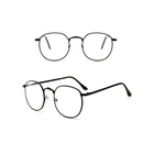 Ultra slim long arm magnetic clic spring temple reading glasses