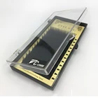 Popular Mink Private Label Flat Ellipse Lashes Eyelash Extension HV10