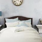 High Quality 100% Linen Bedding sets with Solid Color