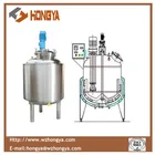 SS304 Sanitary Stainless Steel Vertical Cooling Milk Storage Mixing Tank