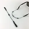 Custom logo eyewear retainer adjustable silicone rubber glasses strap