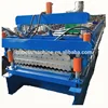 Metal roofing double layer IBR and corrugated profile roll forming machine
