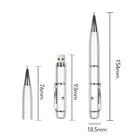 Portable Metal Pen Shape USB Flash Drive 2gb 4gb 8gb 16gb 32 Gb