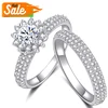 Latest design wholesale cheap prices custom value jewelry women wedding promise couple diamond 925 sterling silver ring