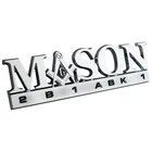 Custom masonic car emblem wholesale chrome emblem car badge