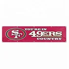 Custom San Francisco 49ers Hanging Banner For Advertising