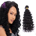9A Virgin Brazilian Deep Wave Human Hair Weaving Genuine Raw Brazilian Virgin Human Hair Extension