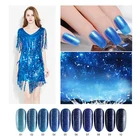 Guangzhou Yidingcheng 2019 new series glitter gel 10 colors soak off UV gel polish free samples