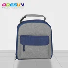 Sedex audit 4 pillars audit BSCI audit outdoor travel ice cooler lunch bag with front zippered pocket