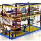 Playground Equipment Indoor Jungle Gym Design 3 Level Indoor Playscape Children Indoor Playground Equipment For Sale