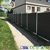 sea cities strong system wpc and aluminum fence pattern design compositing wooden fencing from china