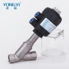 JZF Series Pneumatic Actuator Mechanical Angle Seat Valve