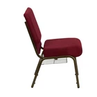 stackable padded chair for church auditorium