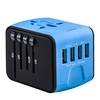 Wholesale usb ac/dc adapter 4 usb power adapter Electrical mobile phone accessories universal plug adapter